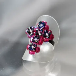  - Ring Trisha -  - Laiton argenté